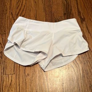 Like new lululemon speed up shorts